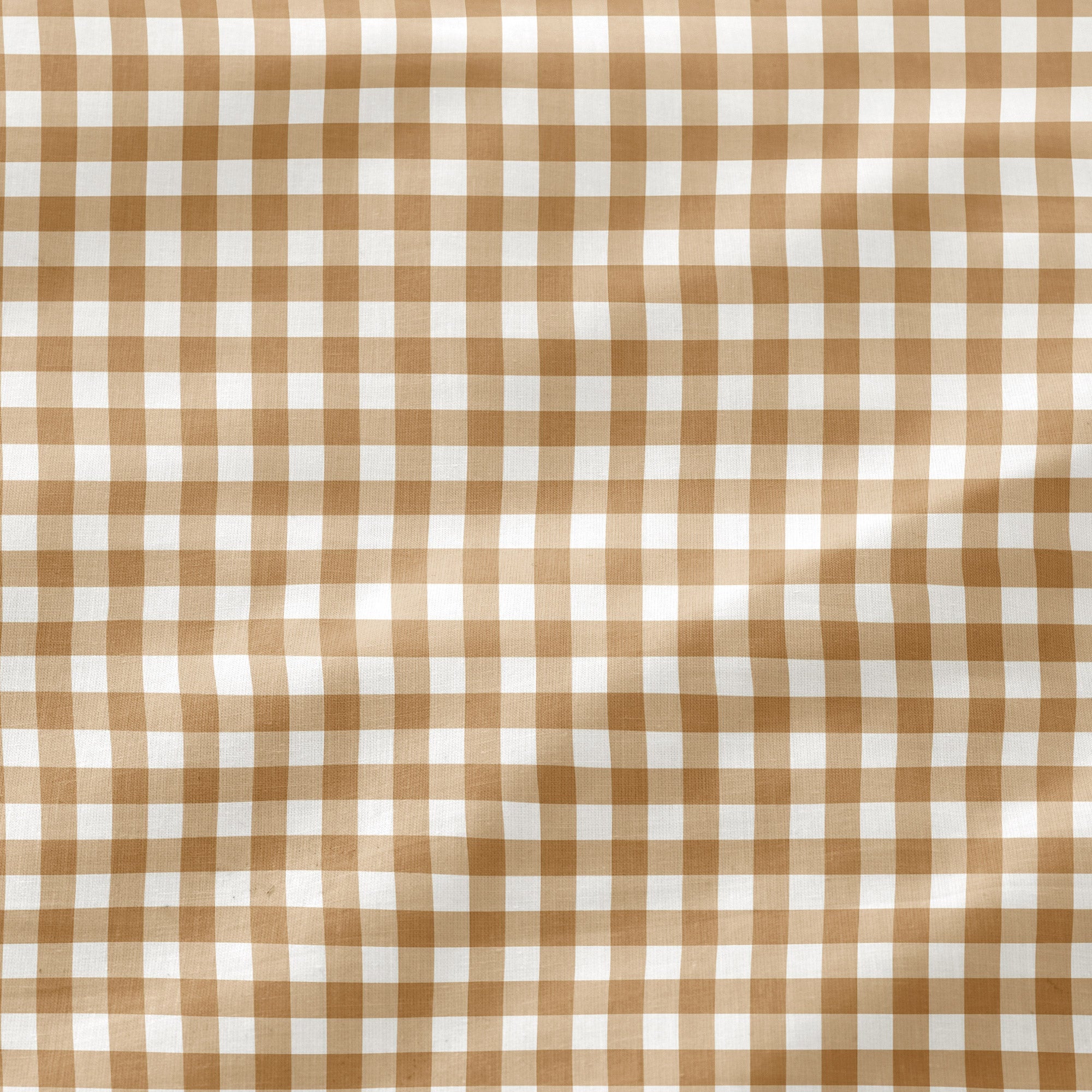 Housse de couette 100% coton 240x220 cm + 2(50x85) cm beige - Vichy - 5