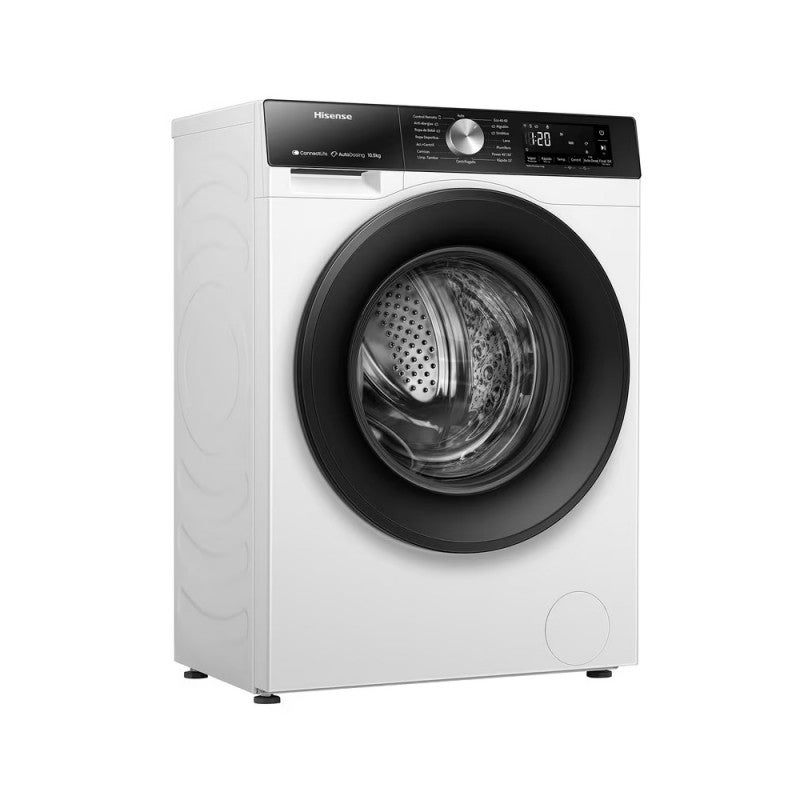 Hisense Lavadora Wf3s1243bw3 Blanc 12Kg Vapo A Wif Blanco/Negro , Leroy Merlin