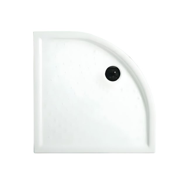 Plato de ducha semicircular 