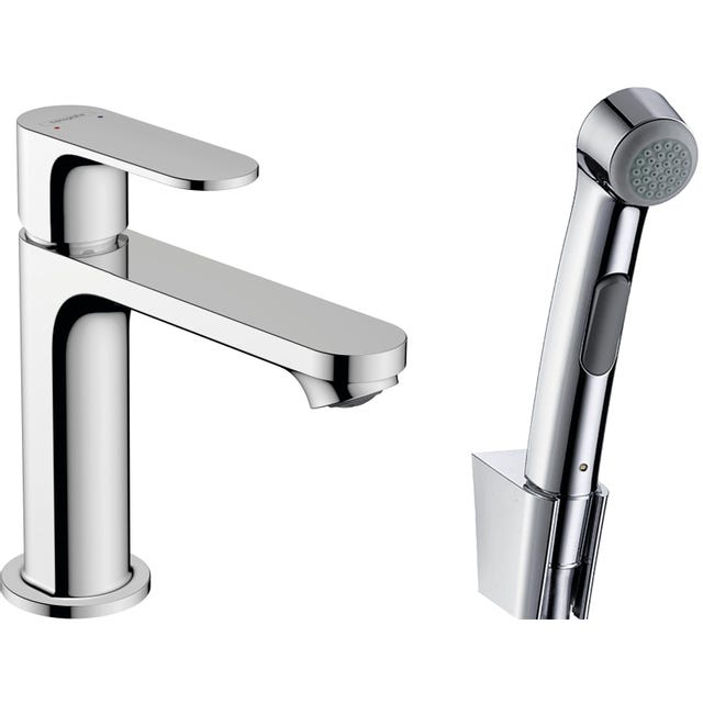 Hansgrohe Rebris S Mitigeur Lavabo Avec Tirette Et Vidage - CoolStart EcoSmart Chrome 72519000