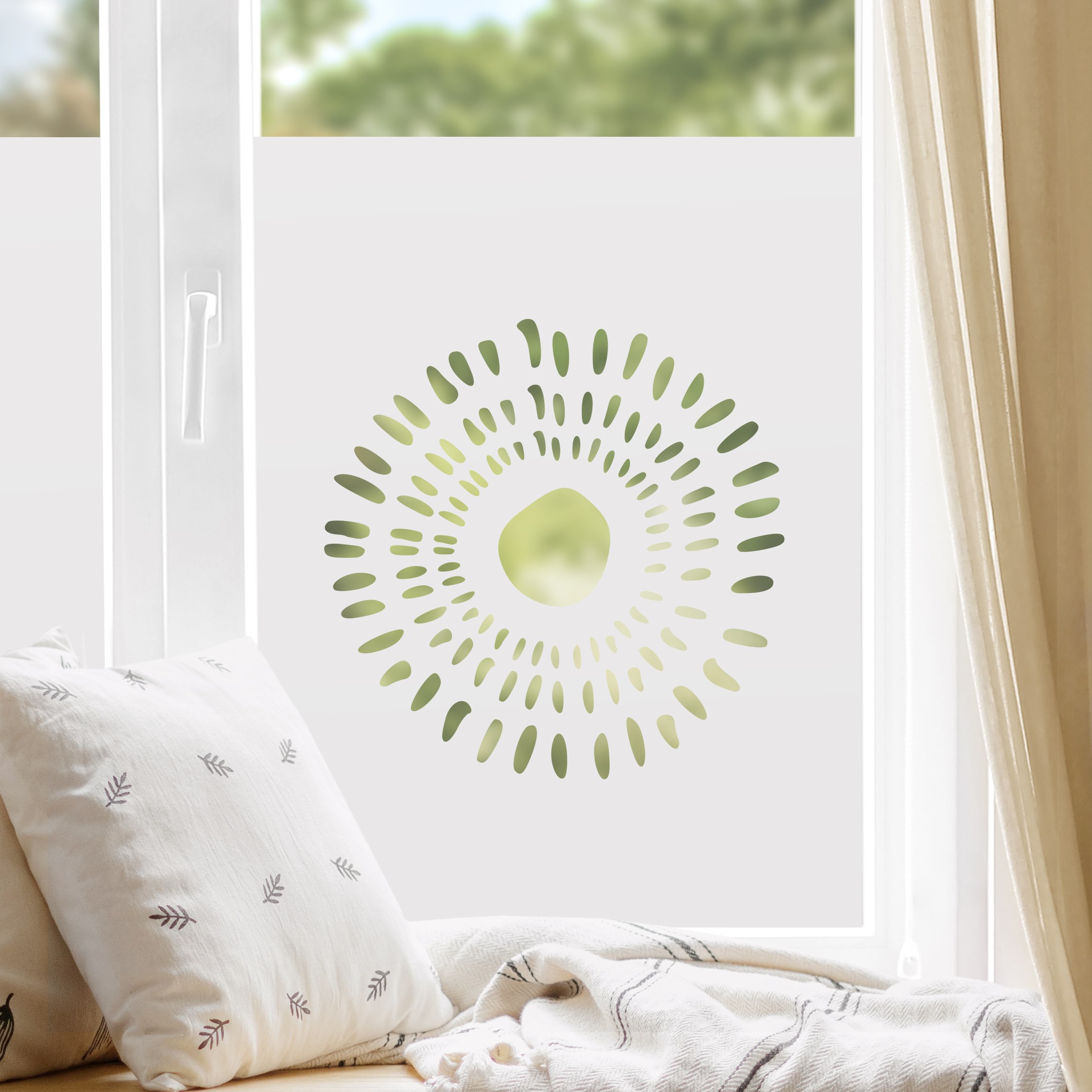 Lámina ventana vinilo privacidad 100 x 100 cm vinilo para cristales vinilo ventanas intimidad estático opaco 96 baño cocina dormitorio salón