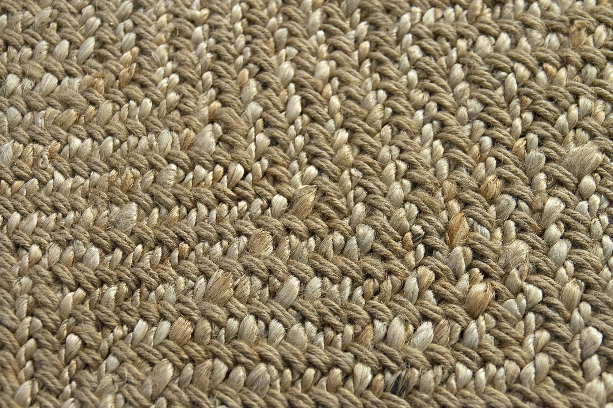 Hamid - ALCÁZAR NATUREL 200X200 - Tapis de Jute carré décoratif, pour salon, salle à manger, chambre, hall d'entrée - 4