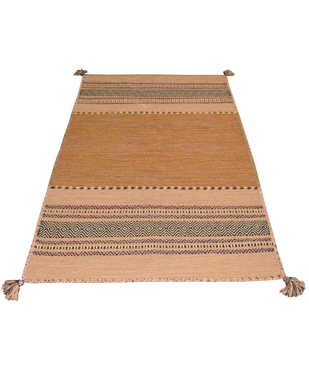 Antyczny kilim, skóra, 120x180 cm | GalleriaFarah1970