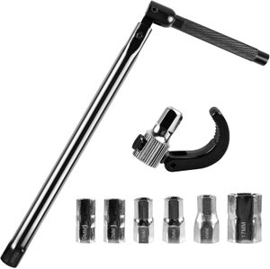 Spurtar Llave Filtro Aceite Coche Ajustable 64mm - 116mm 3 mordazas Araña de Filtro de Aceite Extractor Herramienta para Coches, Camiones, etc
