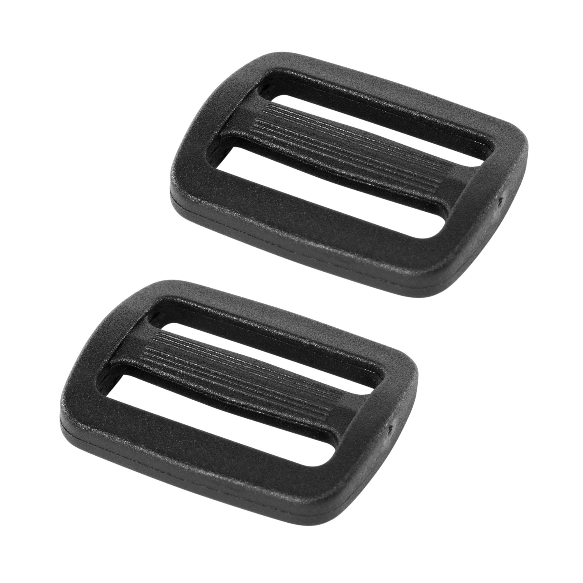 Lot De 30 Boucles Plastique Noires Pour Sangles 25mm - Marque HUAZIZ