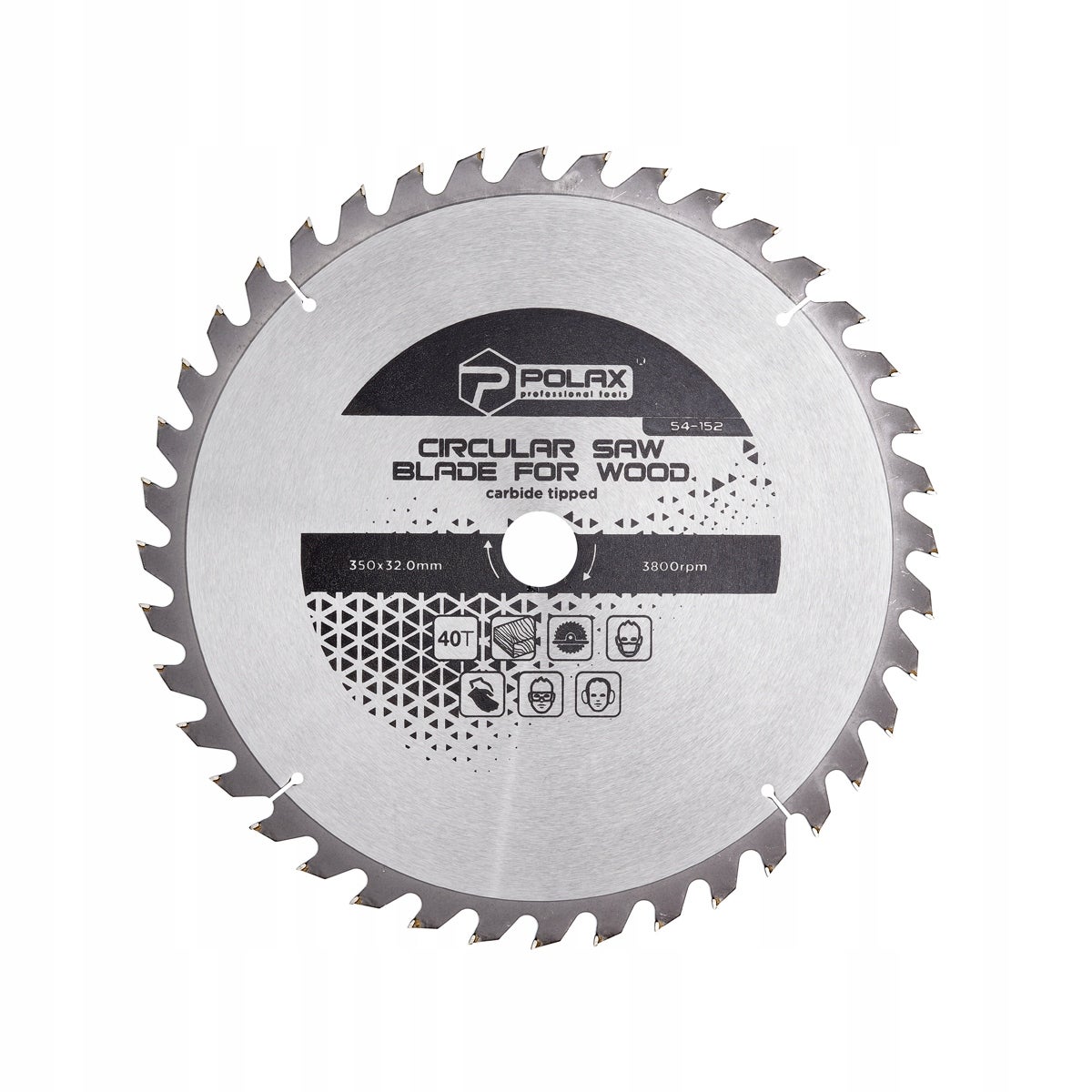 Tarcza piła tarczowa do drewna 350 x 32.0/30.0 40Т Polax