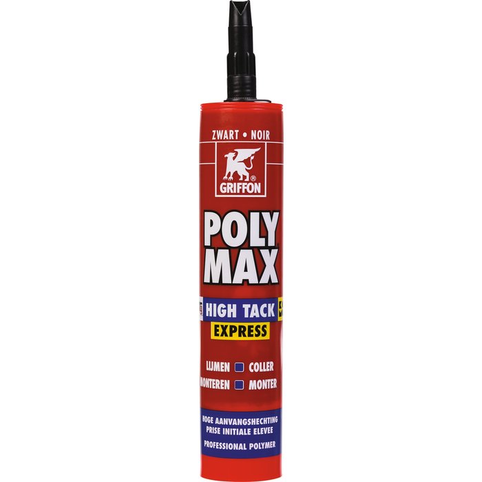 Colle de montage POLYMAX HIGHT TACK blanc cartouche 435g - 5