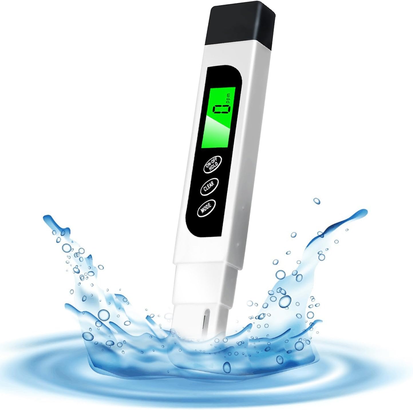 Tester jakości wody, dokładny miernik TDS, miernik EC i długopis testowy temperatury z podświetlanym wyświetlaczem LCD do wody pitnej, hydroponiki, ba