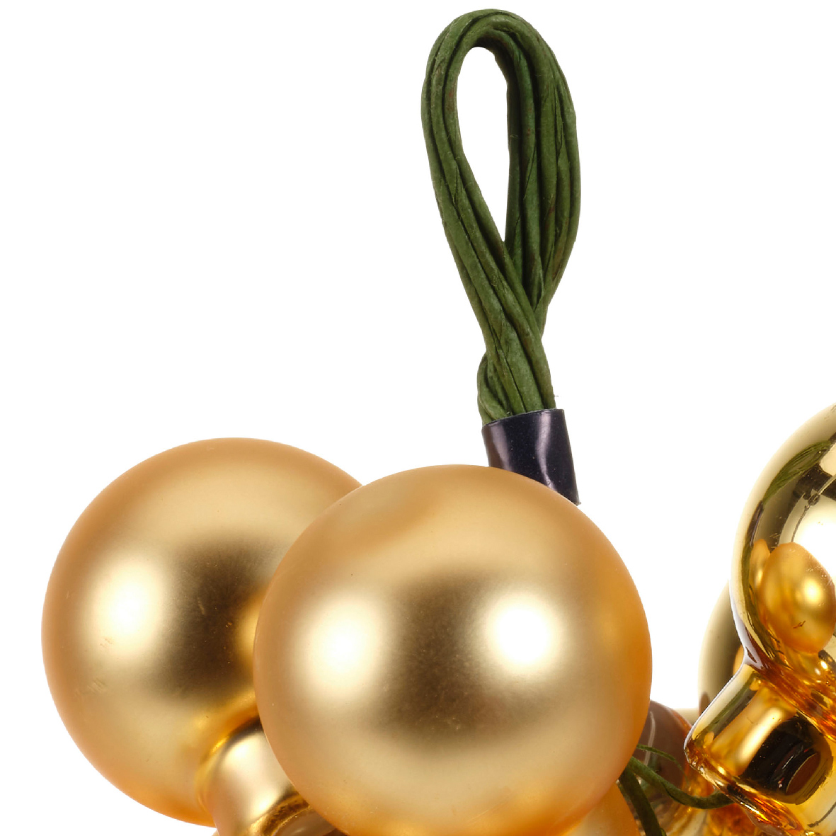 Grappolo Decorativo de Natal Vermelho e Dourado, Cores Sortidas ø2 cm - 5