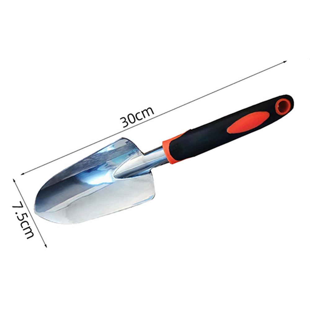 Pelle de jardin truelle à main de jardin, pelle à main robuste avec poignée ergonomique, petites pelles à outils de jardinage pour creuser - 2