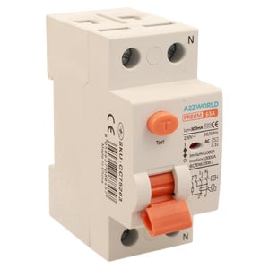 Salvavita Con Riarmo Automatico | 63A 2P 230V 30mA | Magnetotermico Differenziale Con Tripla Riavvio | Per Impianti Domotici E Stazioni Di Ricarica