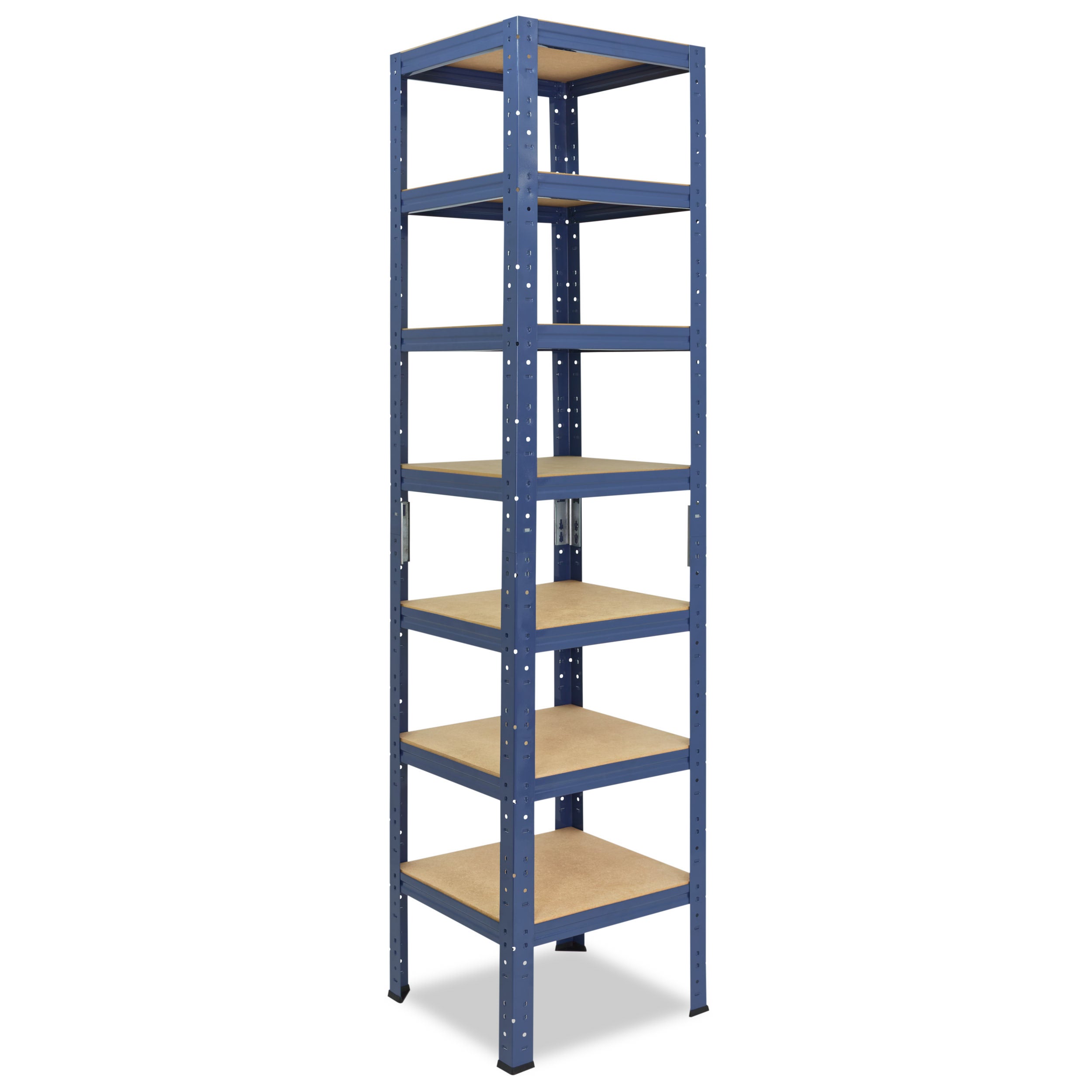 shelfplaza HOME 180x80x30 cm metalen stellingkast in verzinkt met 5 planken en 175 kg draagvermogen per plank