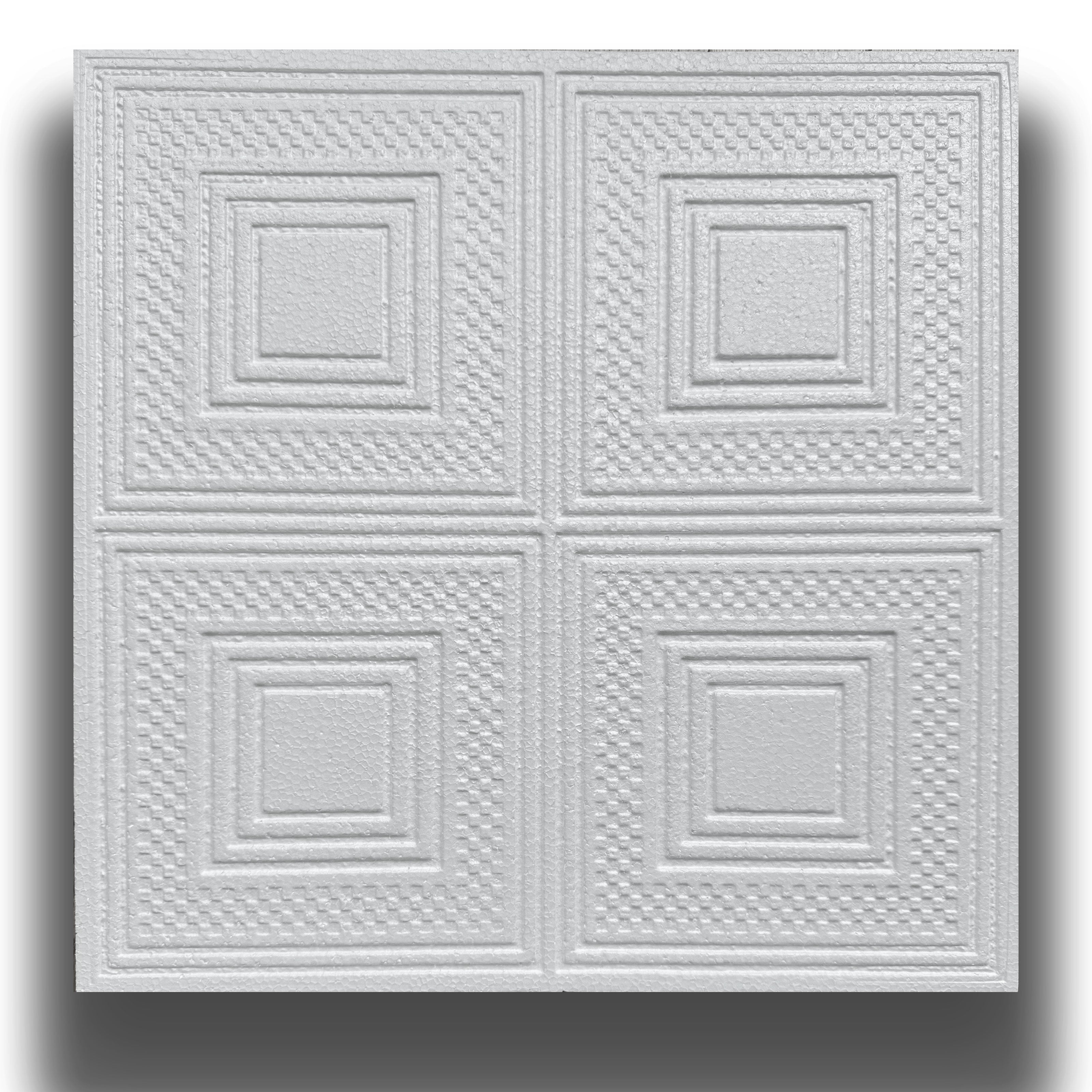 10 ou 20 m² (40 ou 80 pièces) de panneau décoratif de plafond en ...