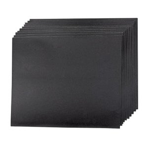 Lot De 50 Feuilles Abrasives Grains 80 à 400 + Bloc Ponçage - Pour Bois, Métal, Plastique, Ponçage Humide/sec