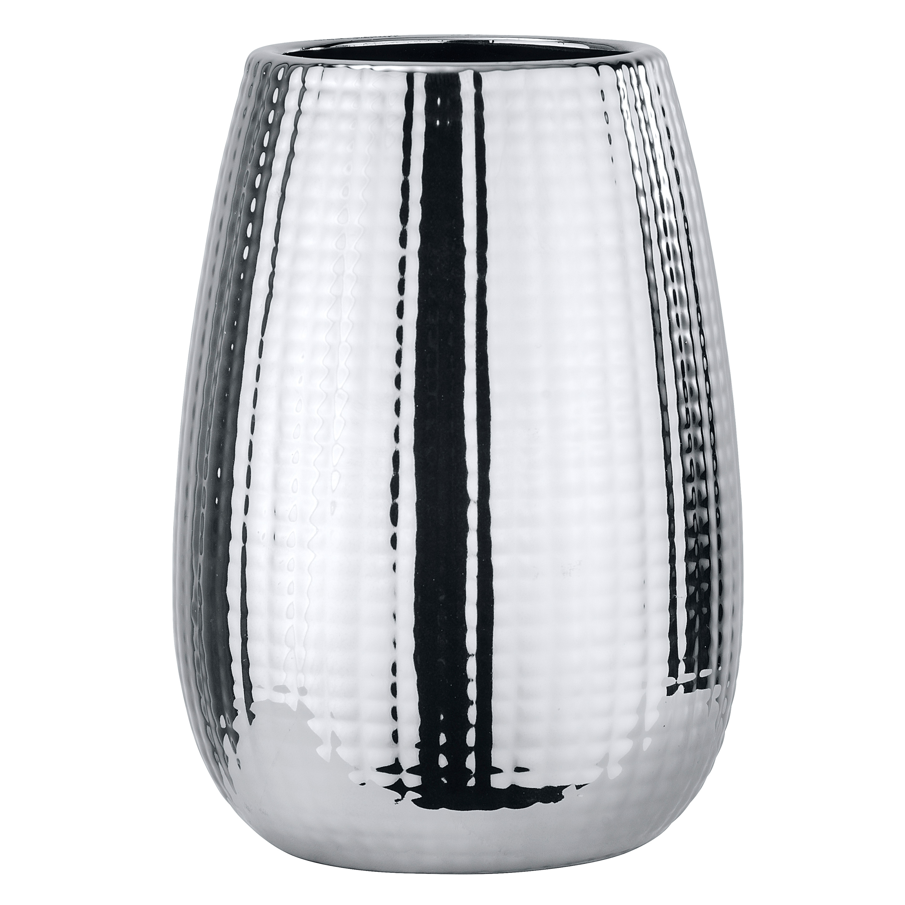 Gobelet de salle de bain design Dakar - Argent - 7