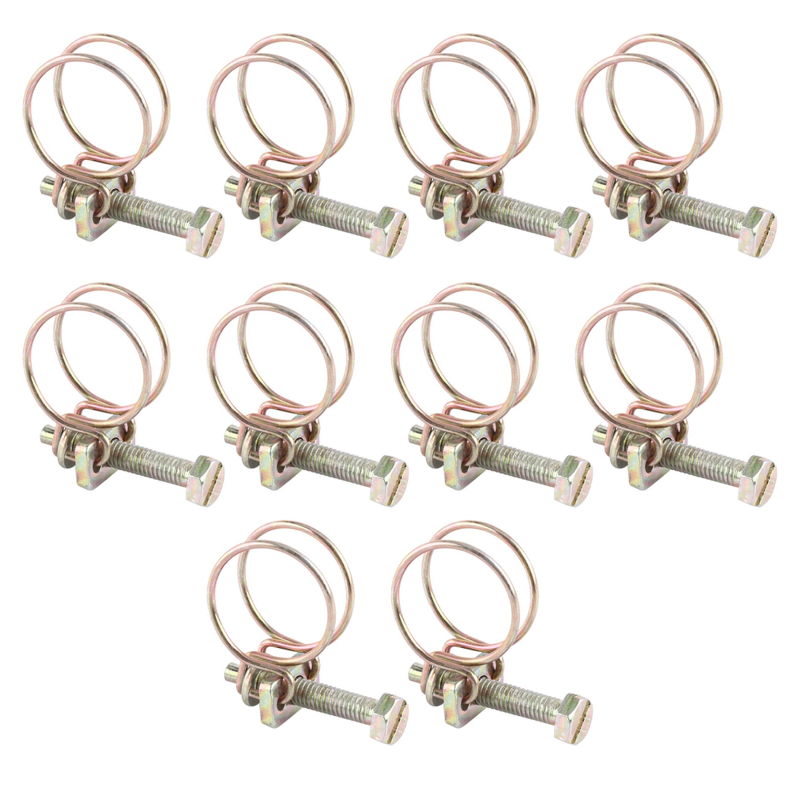 Zacisk do rur wodnych ze stali nierdzewnej, obręcz hydrauliczna (13 mm-16 mm)