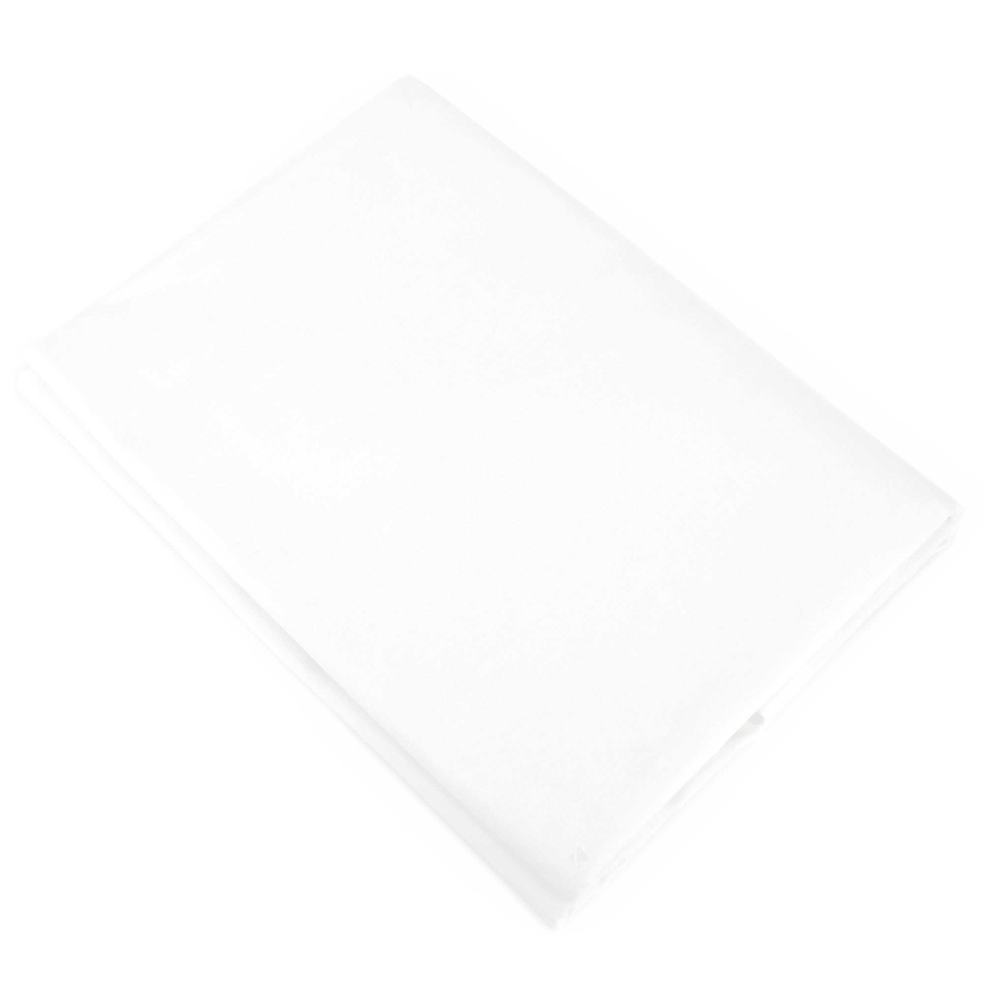 Housse de couette uni 300x300 cm pur percale PRIMO Blanc - 4