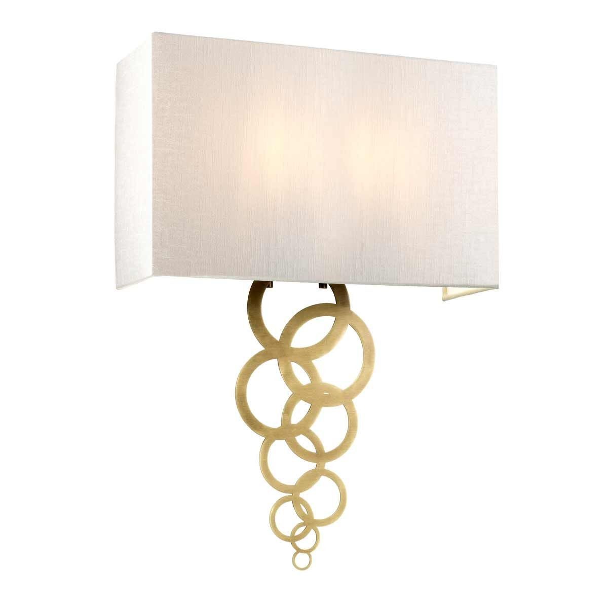 Applique Murale Laiton Vieilli Réglable – Verre Blanc Rose, E14, Style Victorien
