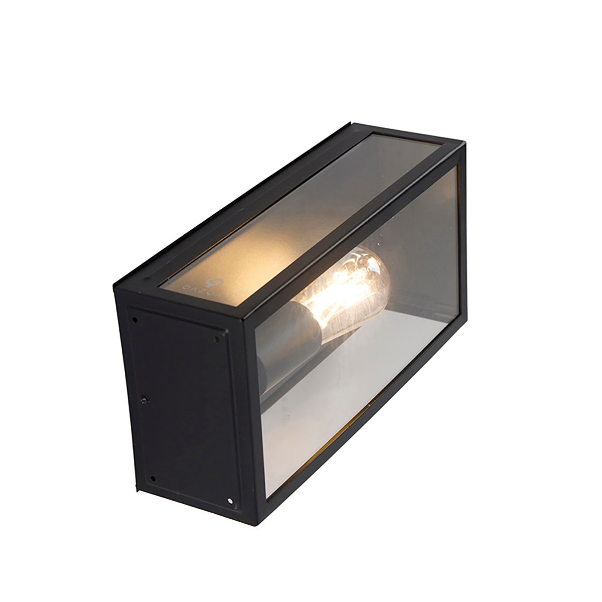 Ensemble de 2 appliques murales extérieures noires IP44 avec verre - Rotterdam - 9