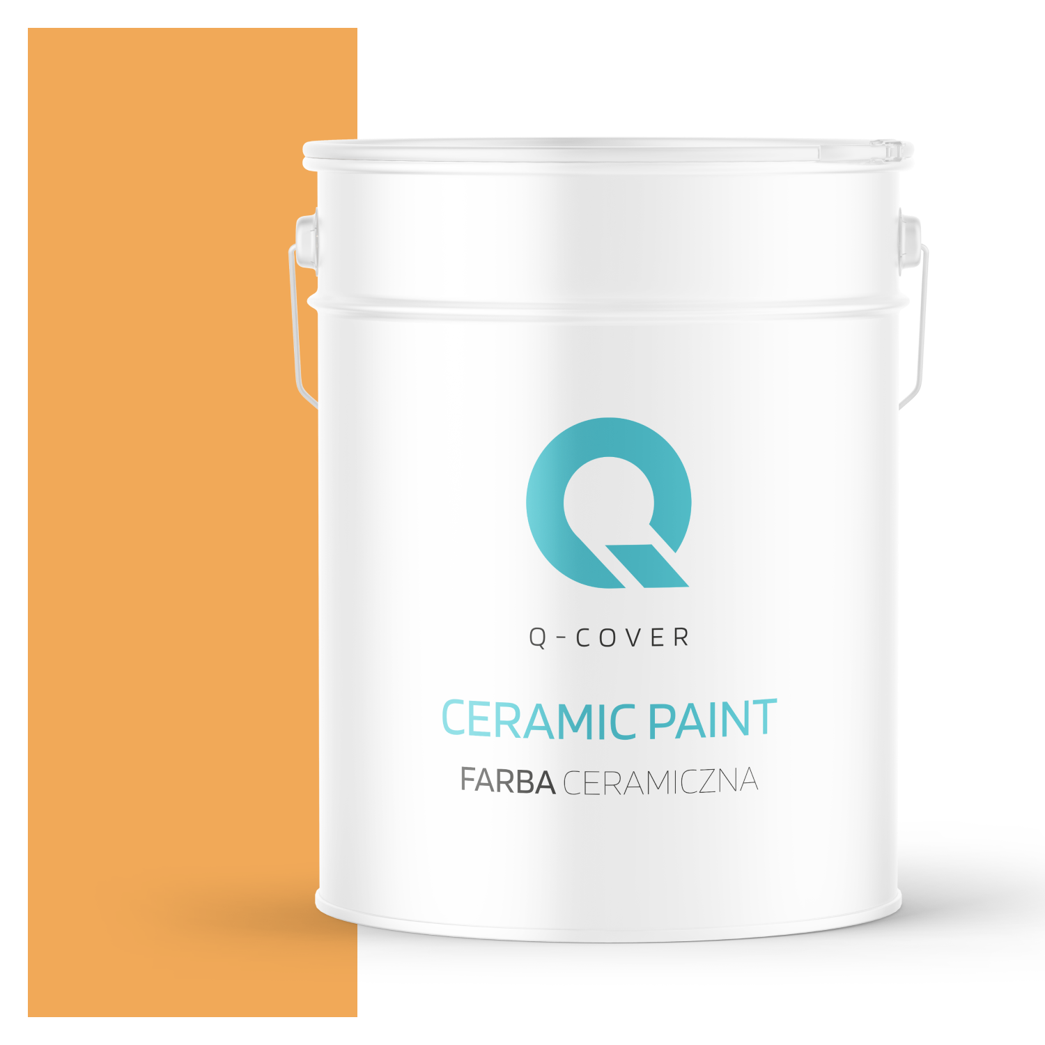 Farba Ceramiczna Do Ścian i Sufitów Q-Cover Dyniowy H6345 Głęboki Mat 10L
