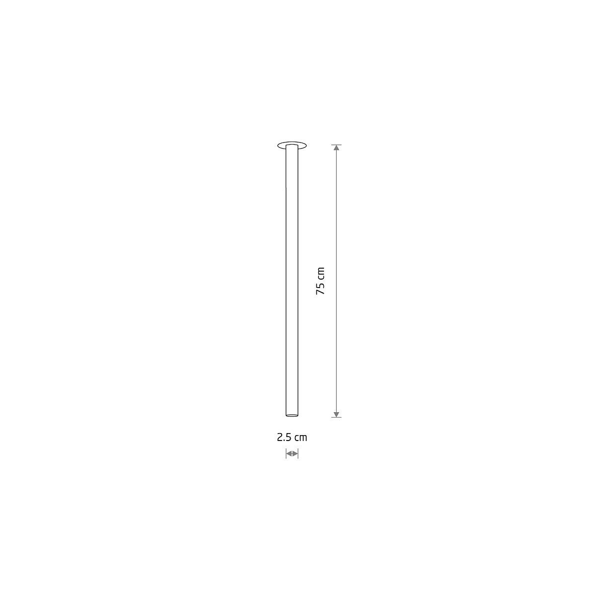 Oprawa sufitowa wpuszczana Laser biała 1xG9x10W okrągła IP20 wym: 75 x 6 x 10 cm metal Nowodvorski Lighting - 2