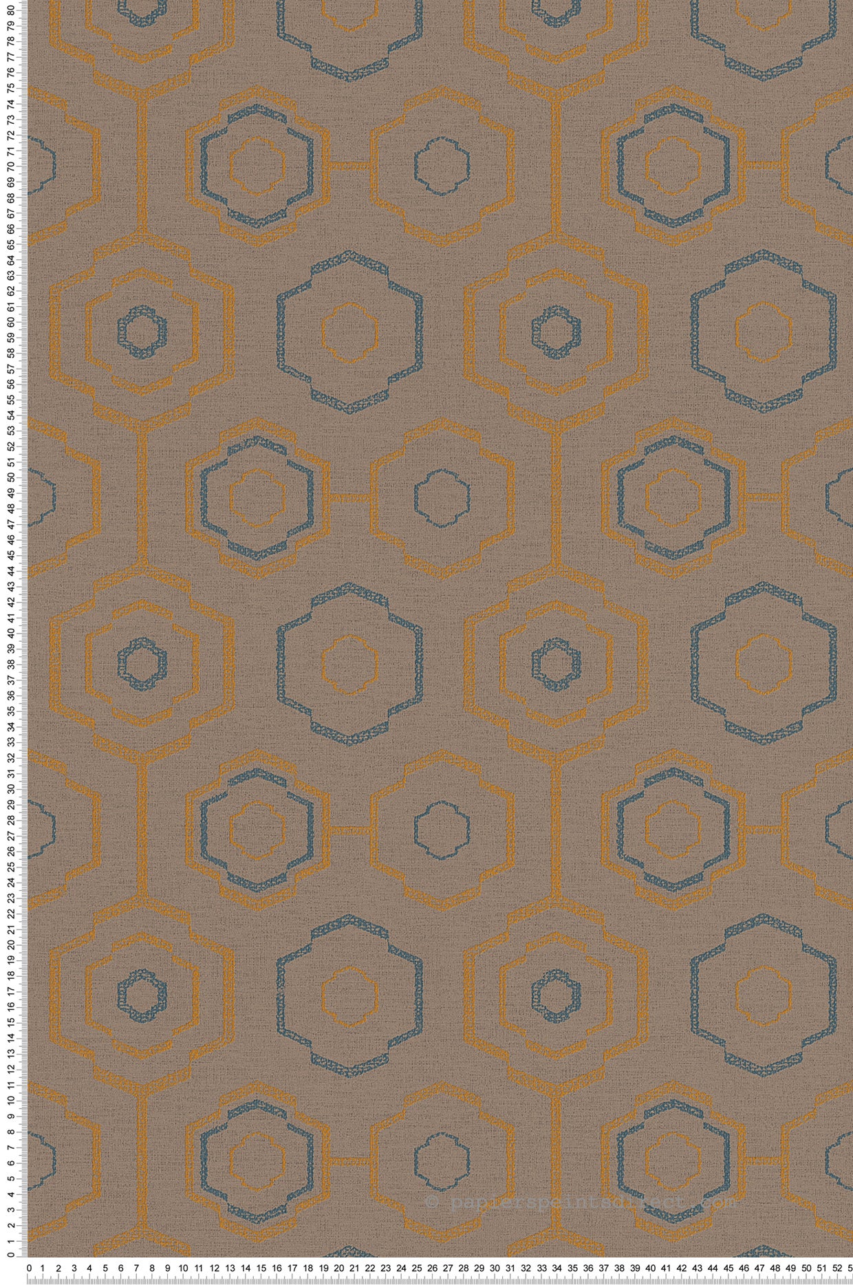 A.S. Création Papier Peint Intissé Ethnic Origin Brun – 10,05x0,53m – Sans Raccord, Fabriqué En Allemagne – 306892