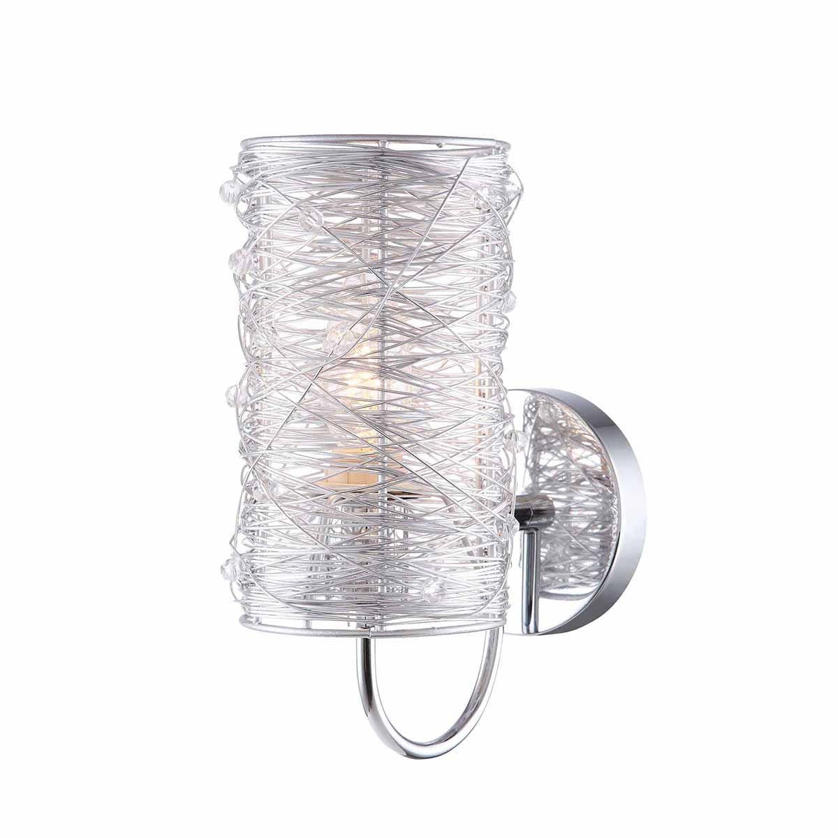 Kinkiet ścienny Linton chromowany srebrny 1xE14x40W styl nowoczesny wym: 25 x 10 x 17 cm metal IP20 Italux
