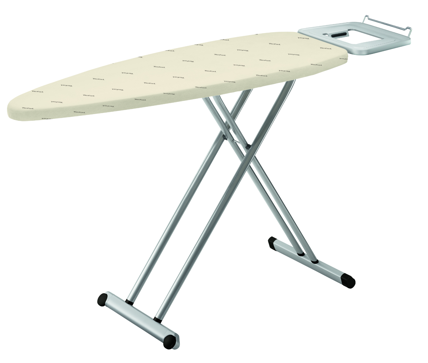 Masa de calcat Pro Comfort IB5100E0, suprafata 130 x 47 cm, inaltime pana la 93 cm, husa bumbac si spuma, 7.6 KG, inox, alb / bej 7600g