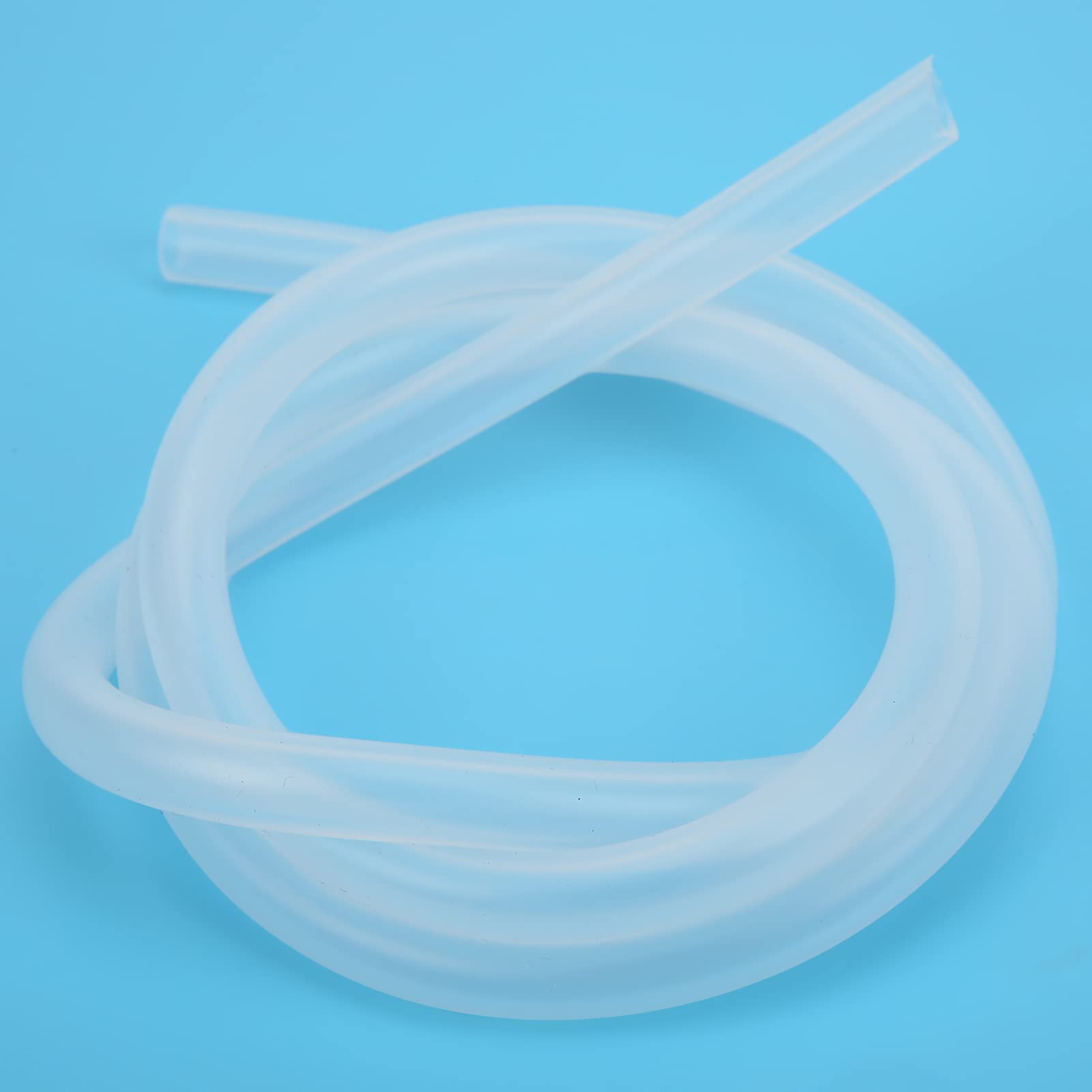 Tube de pompe péristaltique tuyau en silicone accessoires d'équipement hydraulique transparent 1 mètre (6,4 mm - 4