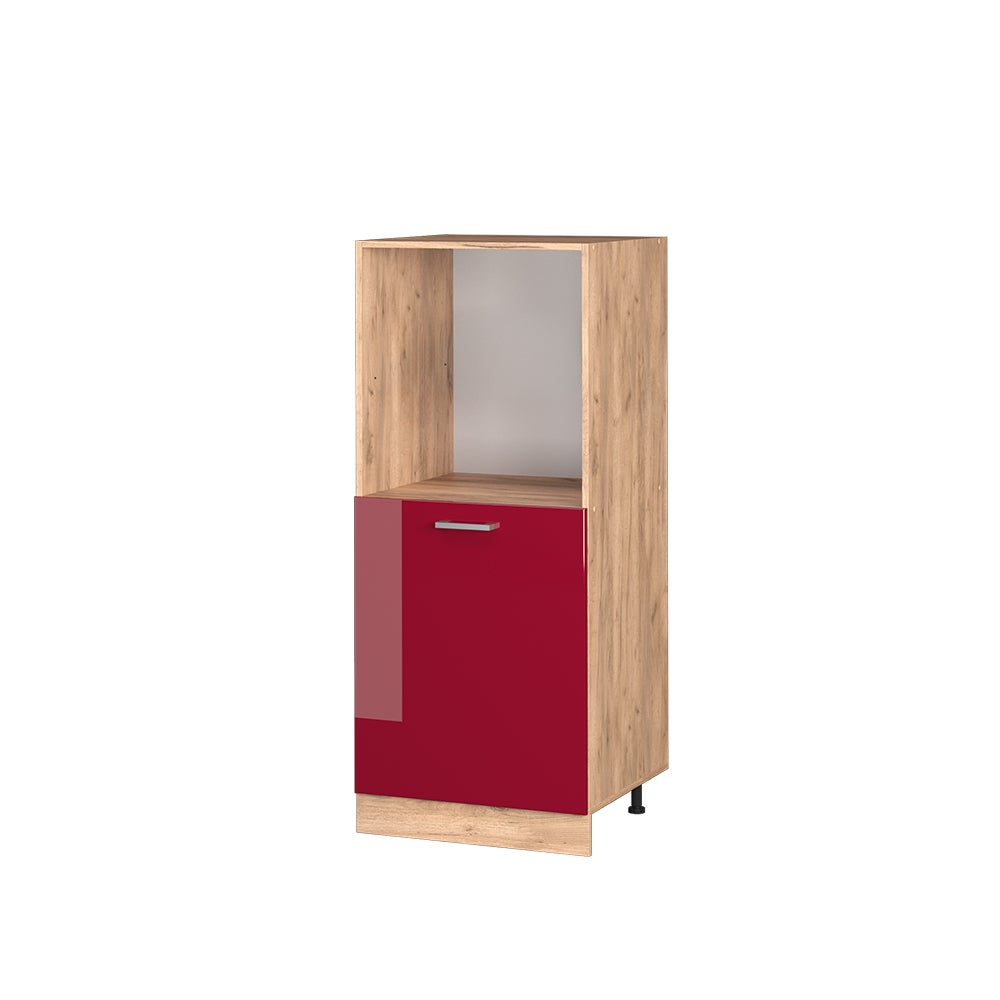 Vicco Szafka kuchenna R-Line, Czerwony połysk, 60 cm