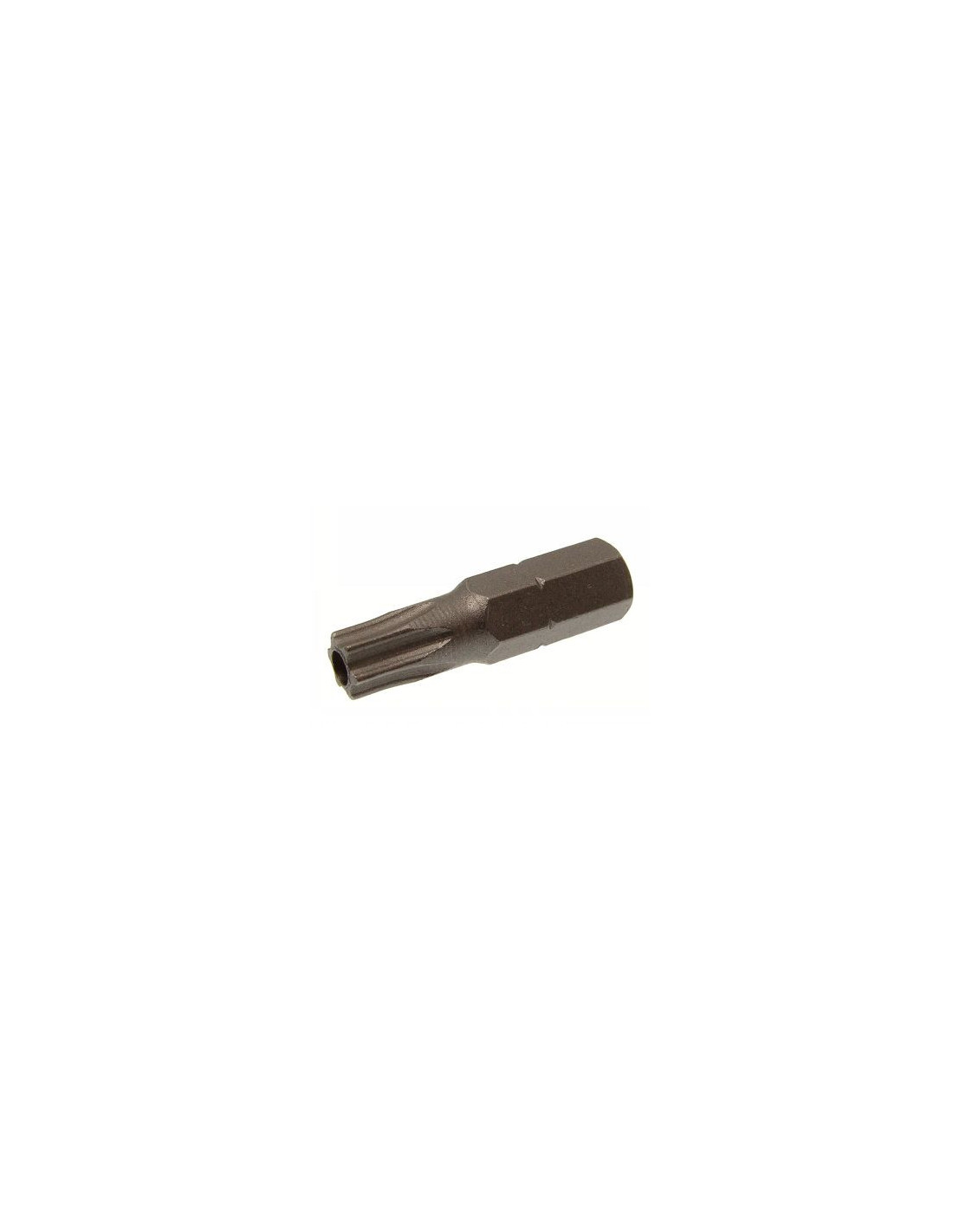 Sourcingmap Clé Torx Longue Inviolable En Forme De L Plaqué Nickel T25