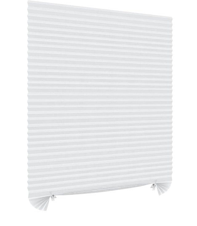 Tende plissettate termiche, senza foratura, tende semi-oscuranti, protezione per la privacy e protezione solare, 60 cm x 180 cm