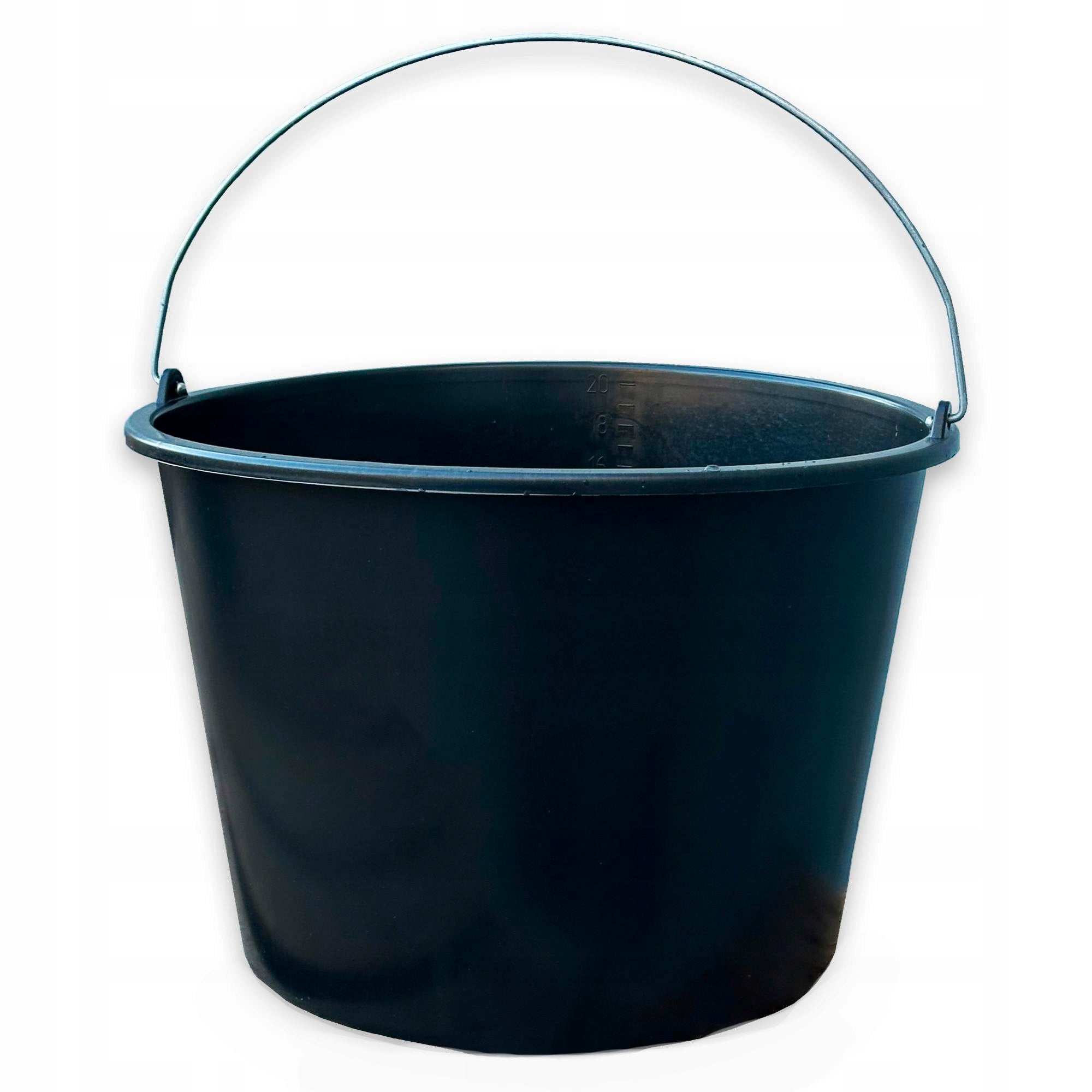 Wiadro budowlane gospodarcze 20 L plastikowe kastra Polax