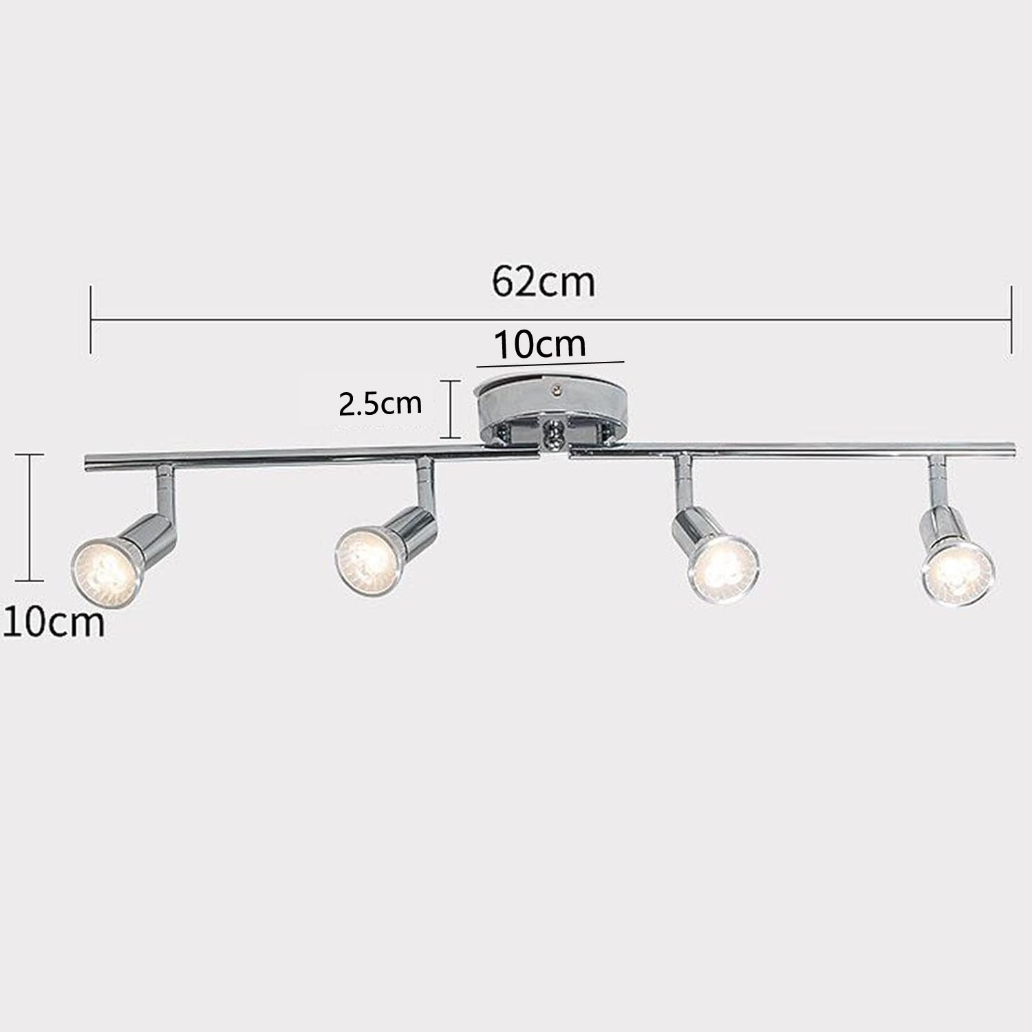 Faretti Orientabili Soffitto 6 Luci - Foto 9