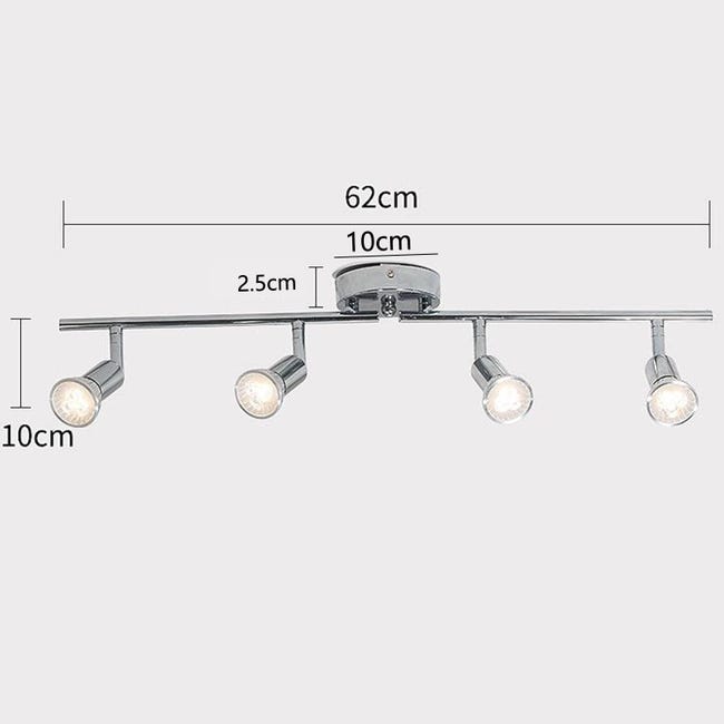 Faretti Orientabili Soffitto 6 Luci - Foto 9