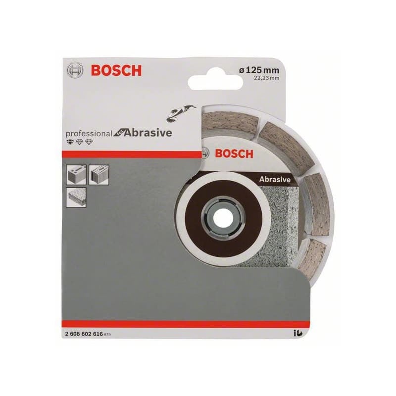 Tarcza diamentowa Bosch Standard for Abrasive 125x22,23x1,6x10 mm 2608602616