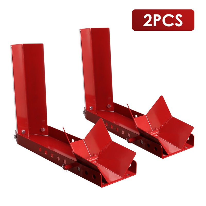 XPOtool Bloque-Roue Moto Avant Acier - Support Béquille 17"-21" Largeur 90-130 Mm - Lève-Roue Atelier Stockage Transport