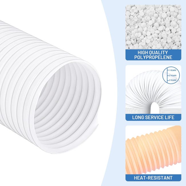 Ventifan Anguera De Ventilación De Secadora Flexible De Aluinio De