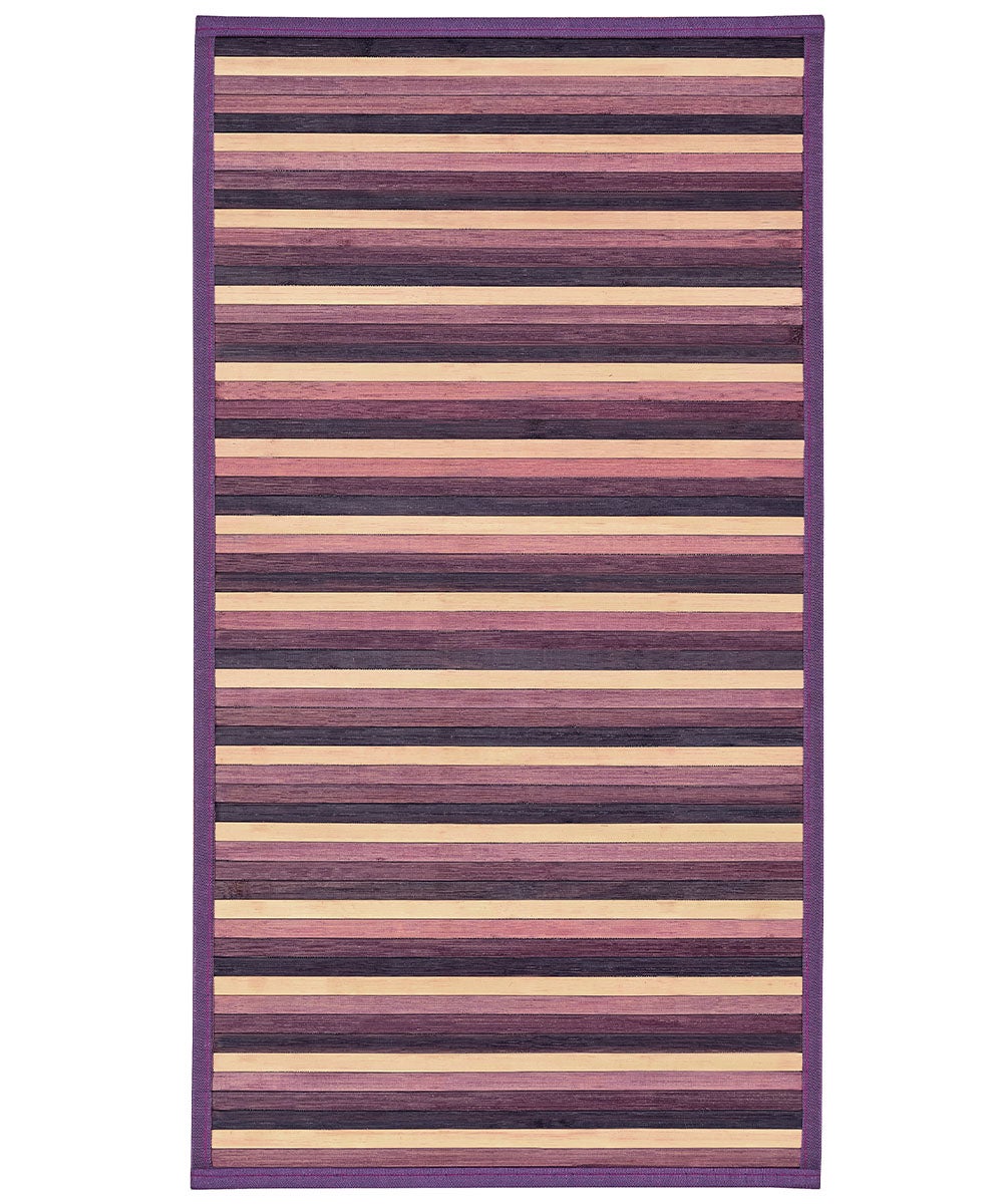 Dywan bambusowy 45x75 fioletowy | GalleriaFarah1970