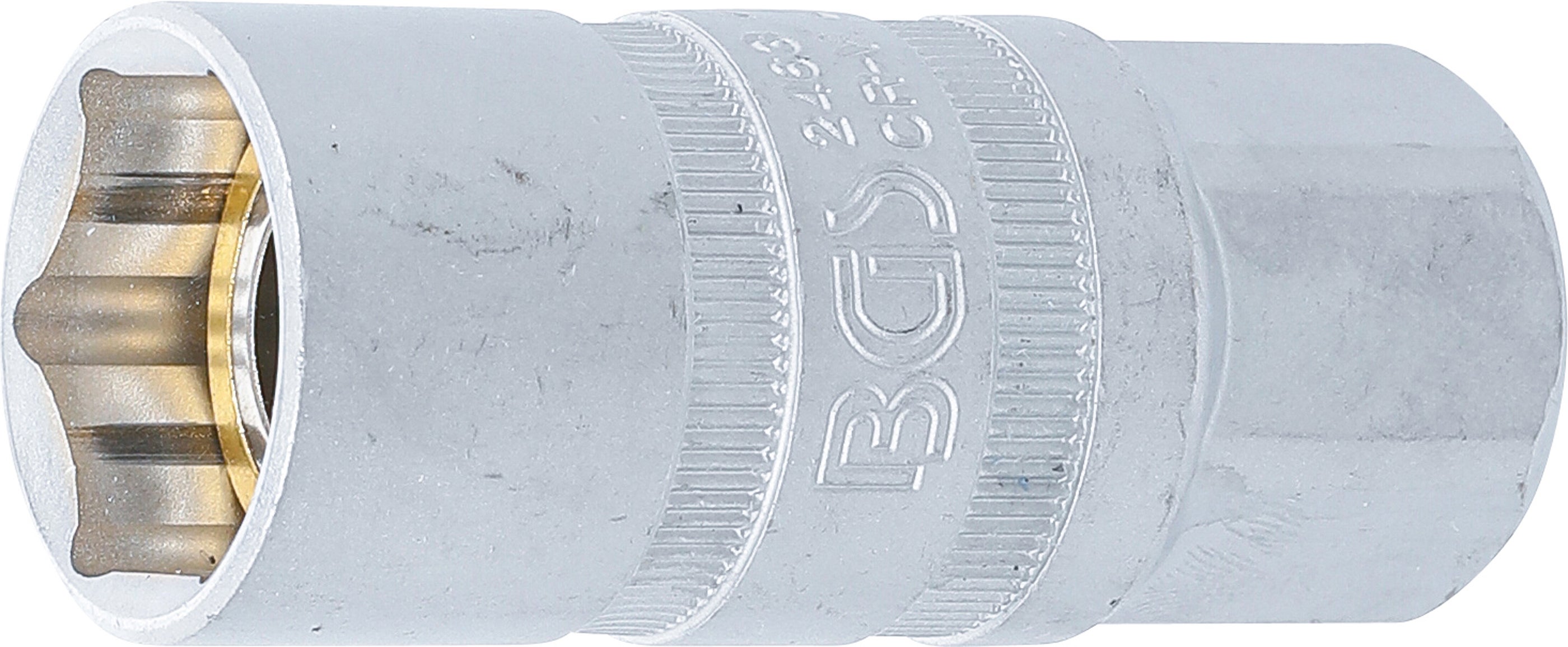 BGS impiego per candele, con magnete, 12,5 mm, attacco 1/2 pollici, SW 21 mm, 2463