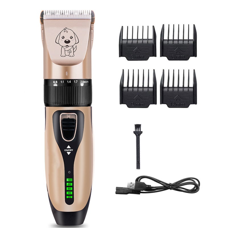 TONDEUSE POUR ANIMAL,BSK001--Tondeuse électrique pour animaux de compagnie, rasoir Rechargeable