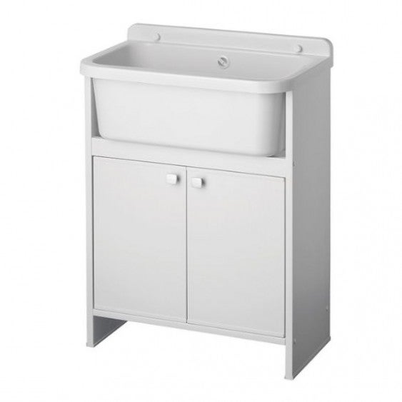Lavabo intérieur/extérieur Negrari Pancrazio 5001PMC assemblé 55x34 h ...