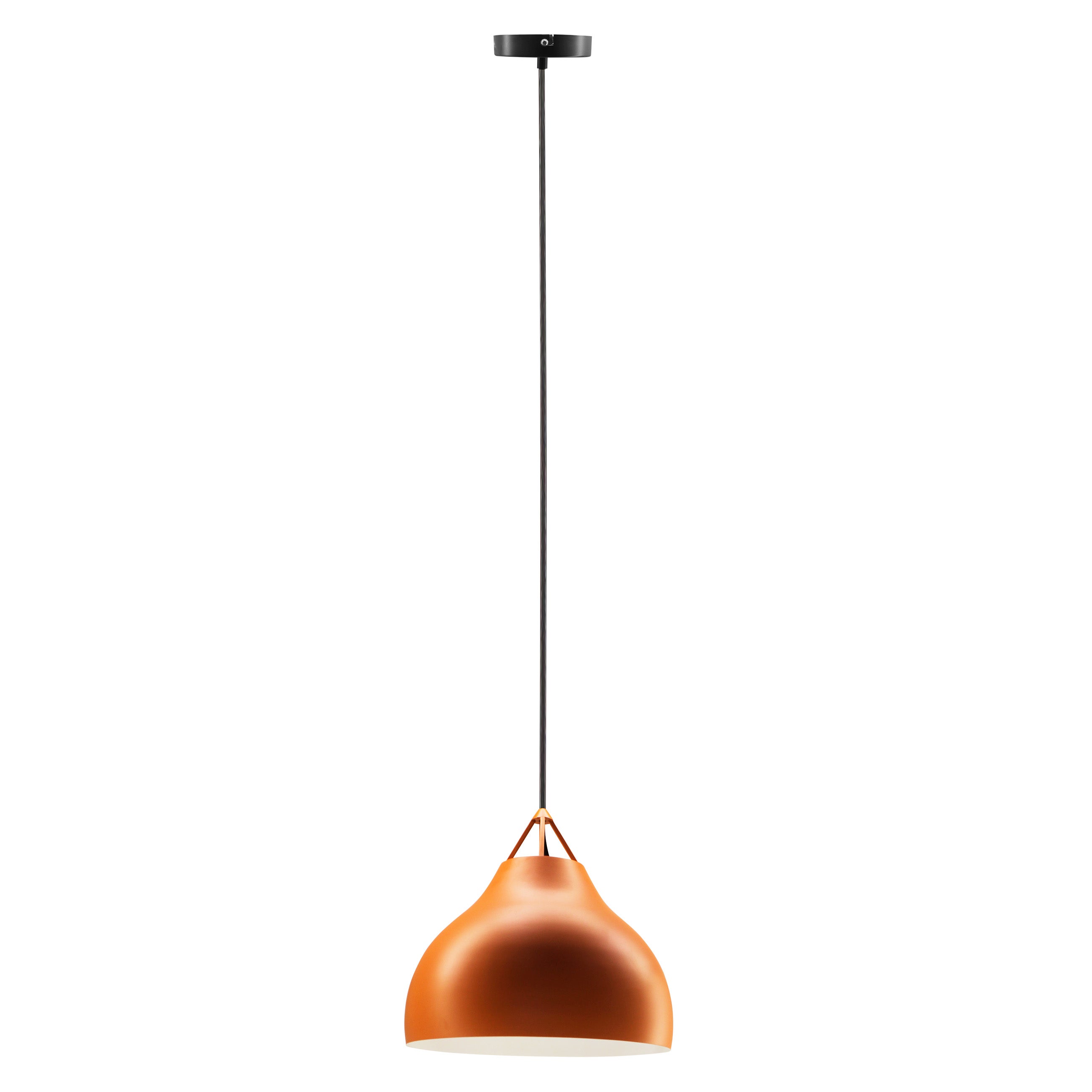 Suspension en métal cognac, h 30 cm d 29 cm Pyra - DYBERG LARSEN - 3