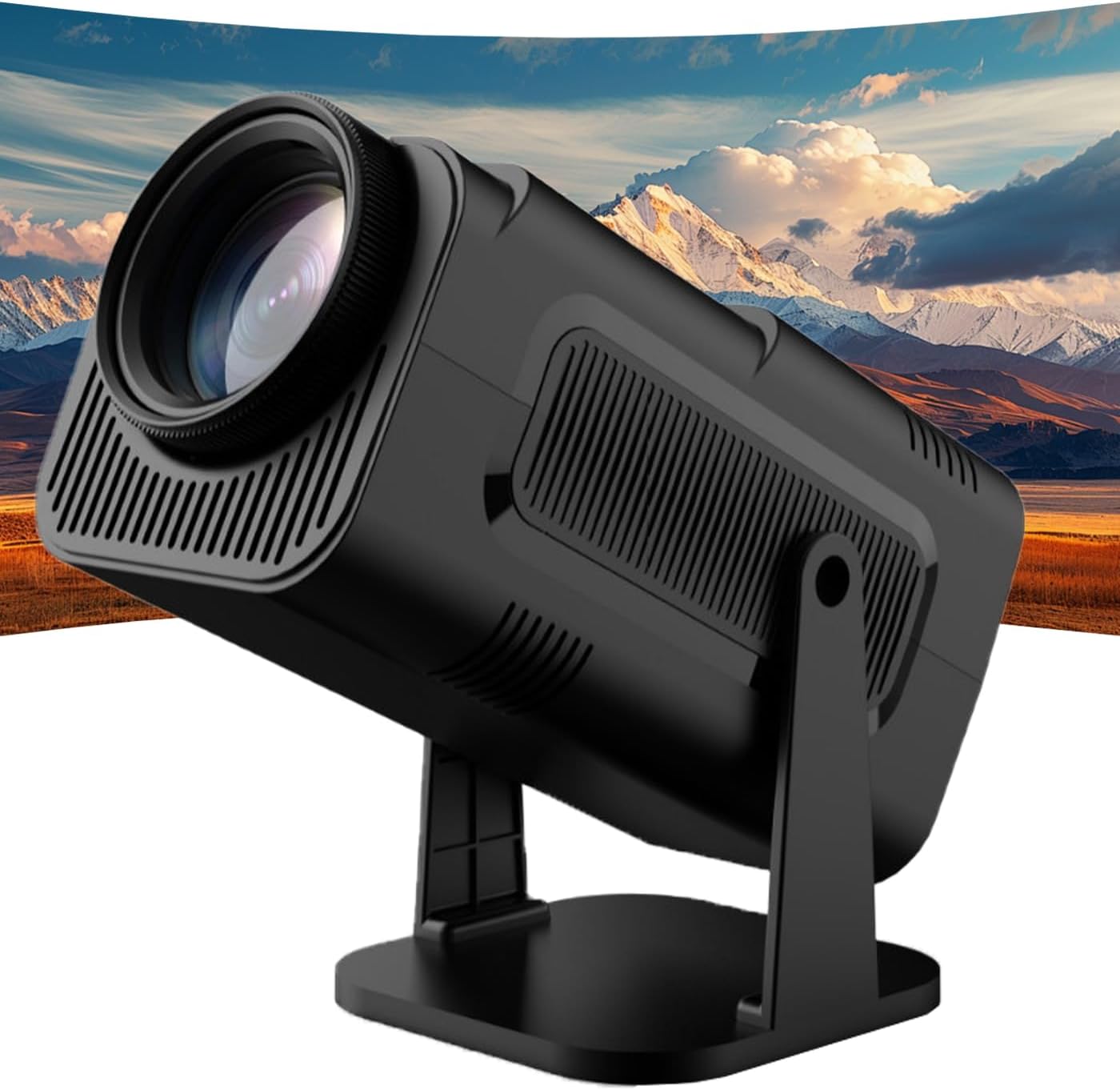 Vidéoprojecteur Intelligent KEPEAK Android 13 - Full HD 1080p 4K - WiFi6 Bluetooth 5.0 - Home Cinéma 200"