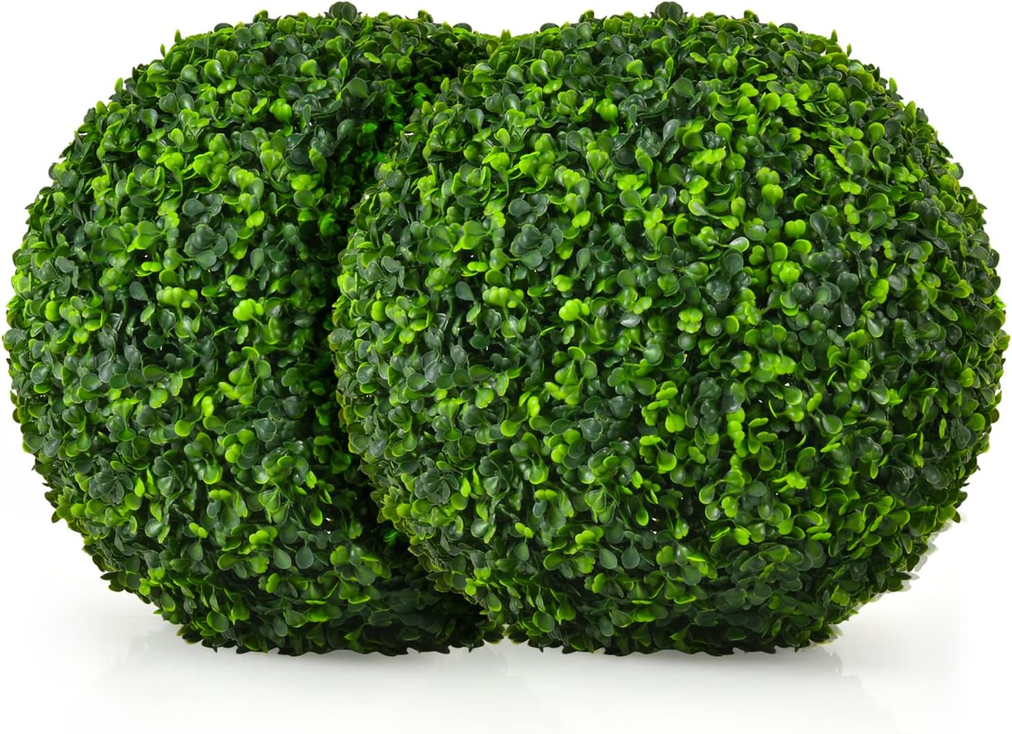 2 Boules de Buis Artificielles 40 cm Résistantes aux UV, Plantes en
