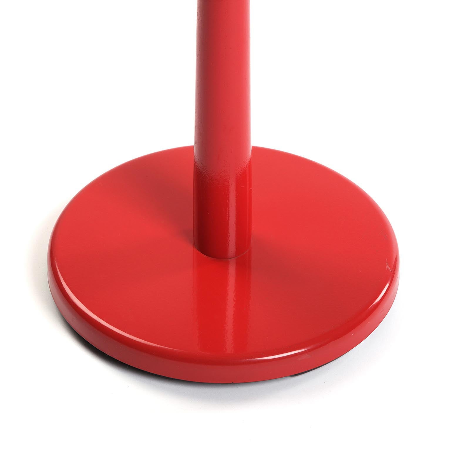 Versa Swindon Appendiabiti da terra in stile Minimalista, Attaccapanni per Ingresso o Corridoio, Rosso, 185x32x32cm - 4