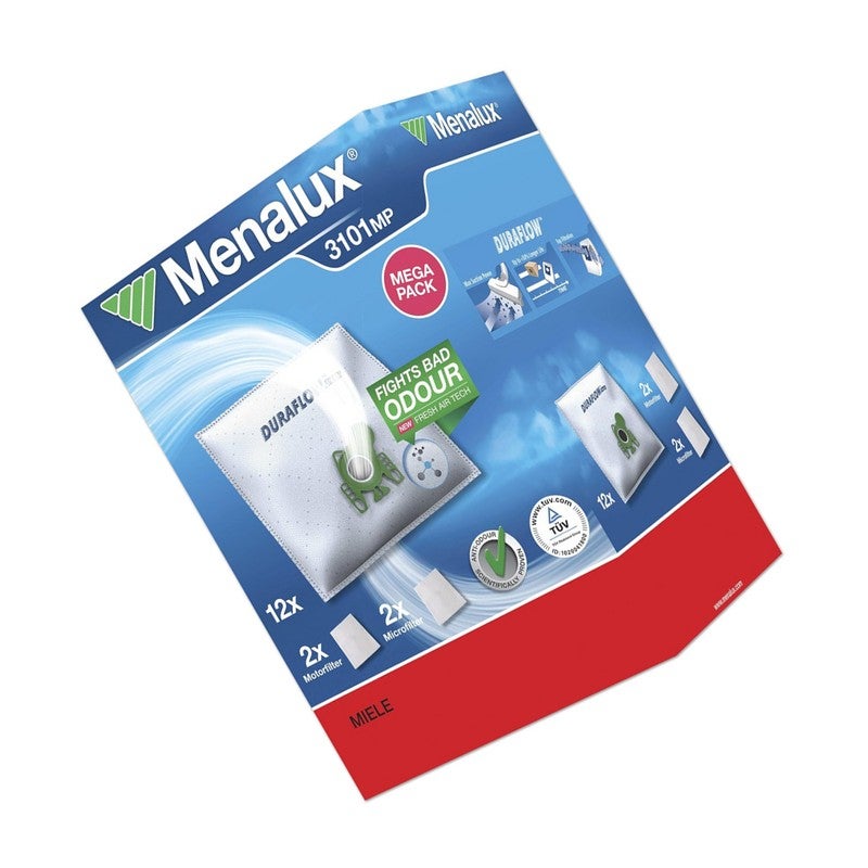 40 Sacchetti Per Aspirapolvere Menalux 2000 Premium Con Filtri – Made In Germany