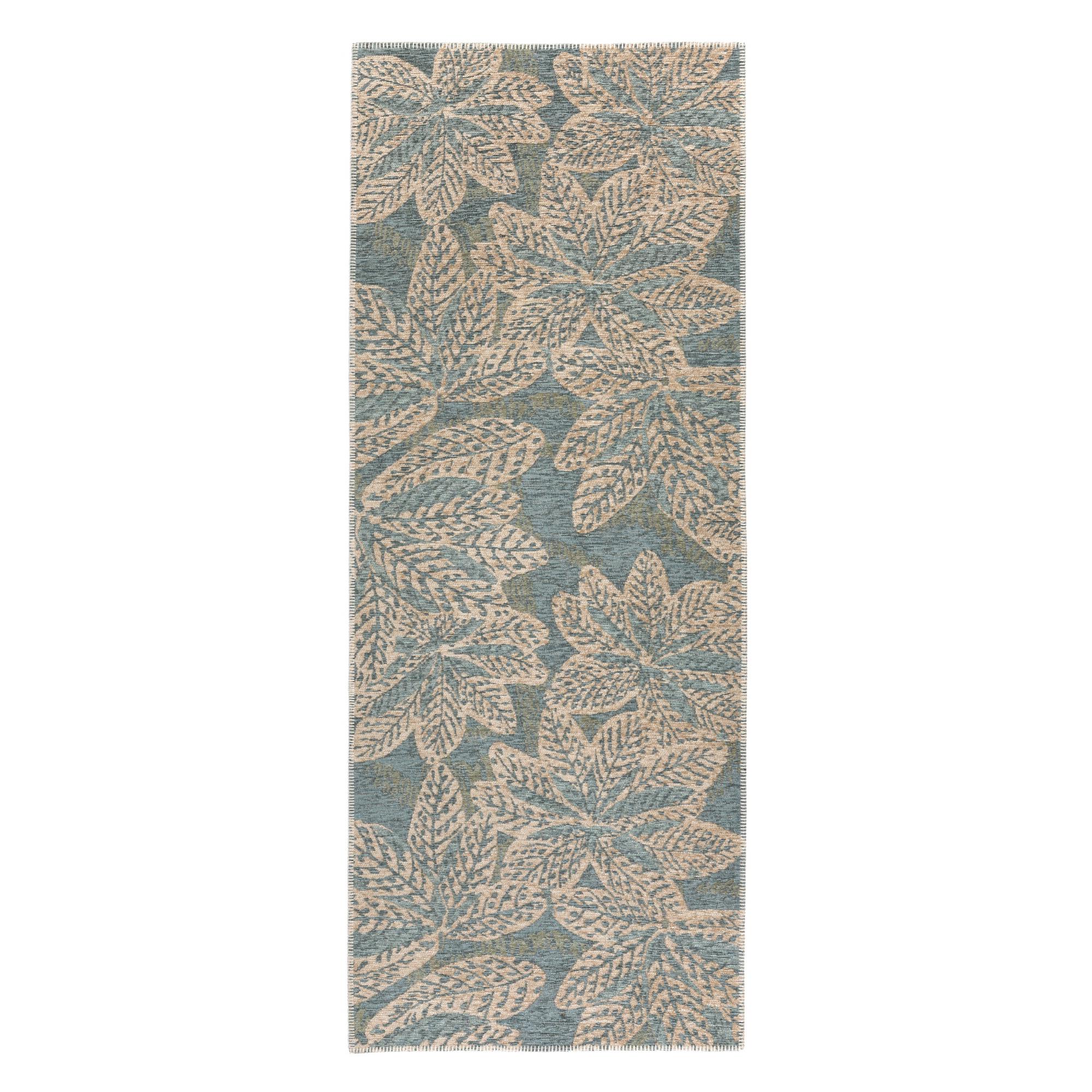 Alfombra exterior reciclada ariane acero 80 x 200 cm acero 80 x 200 cm vivaraise