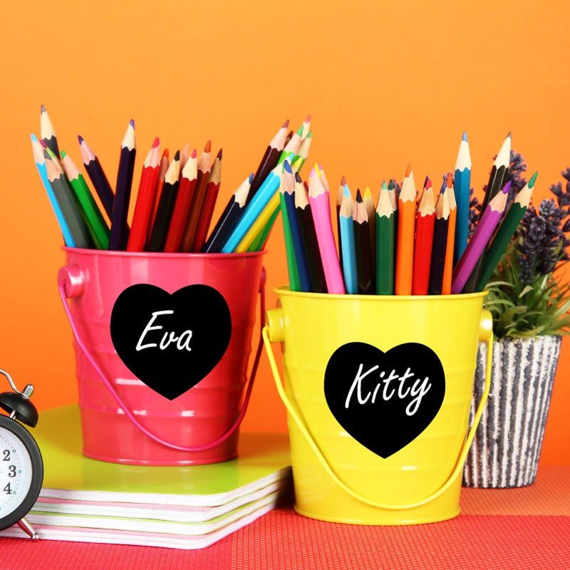 Adesivo etichette lavagna 5 - Sticker adesivo - adesivi murali - 20x20cm - 3