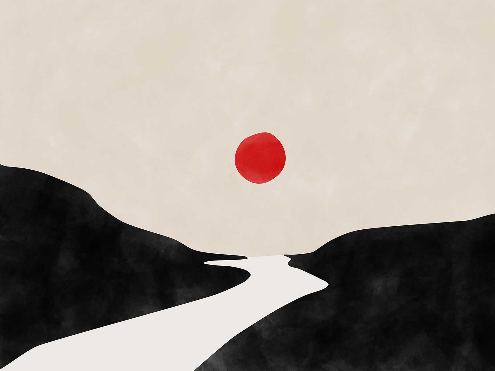 Papier peint désert de bohême - 364x270cm - 5